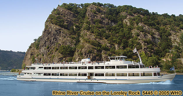 Rhine River Cruise on the Loreley Rock